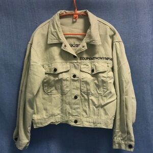 Women’s green jacket